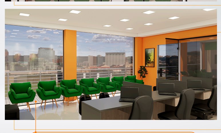 Sala de atendimento de uma loja CredFácil